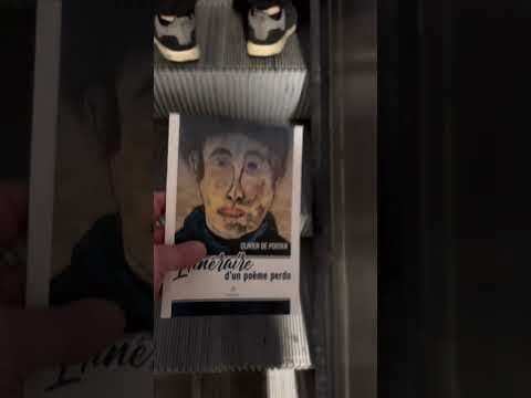 Livre « itinéraire d’un poème perdu » se promène